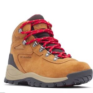 Columbia Tan and Red Athletic Shoes